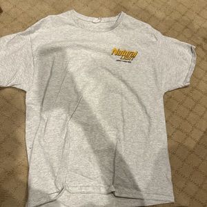 Retro / Y2K natural light vodka t shirt